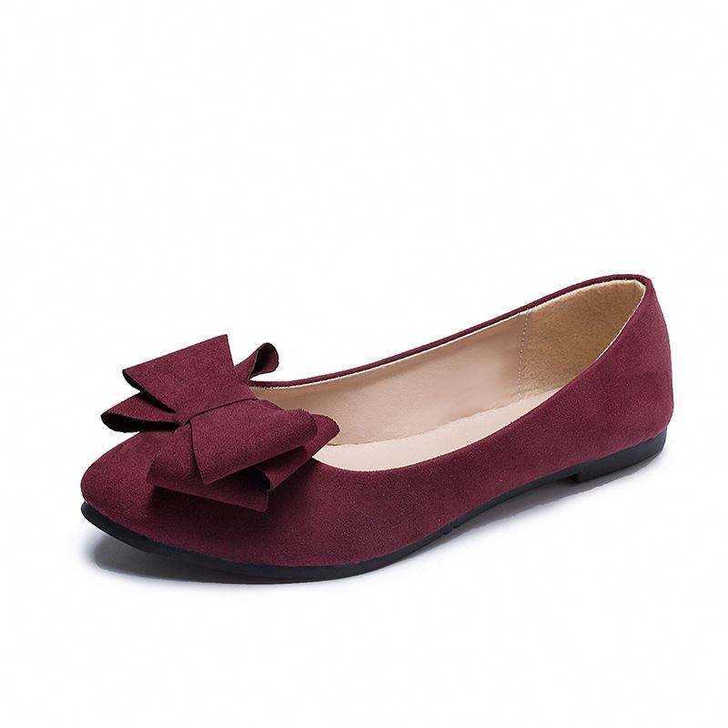pointed toe flat shoes wholesale China supplier - view 2