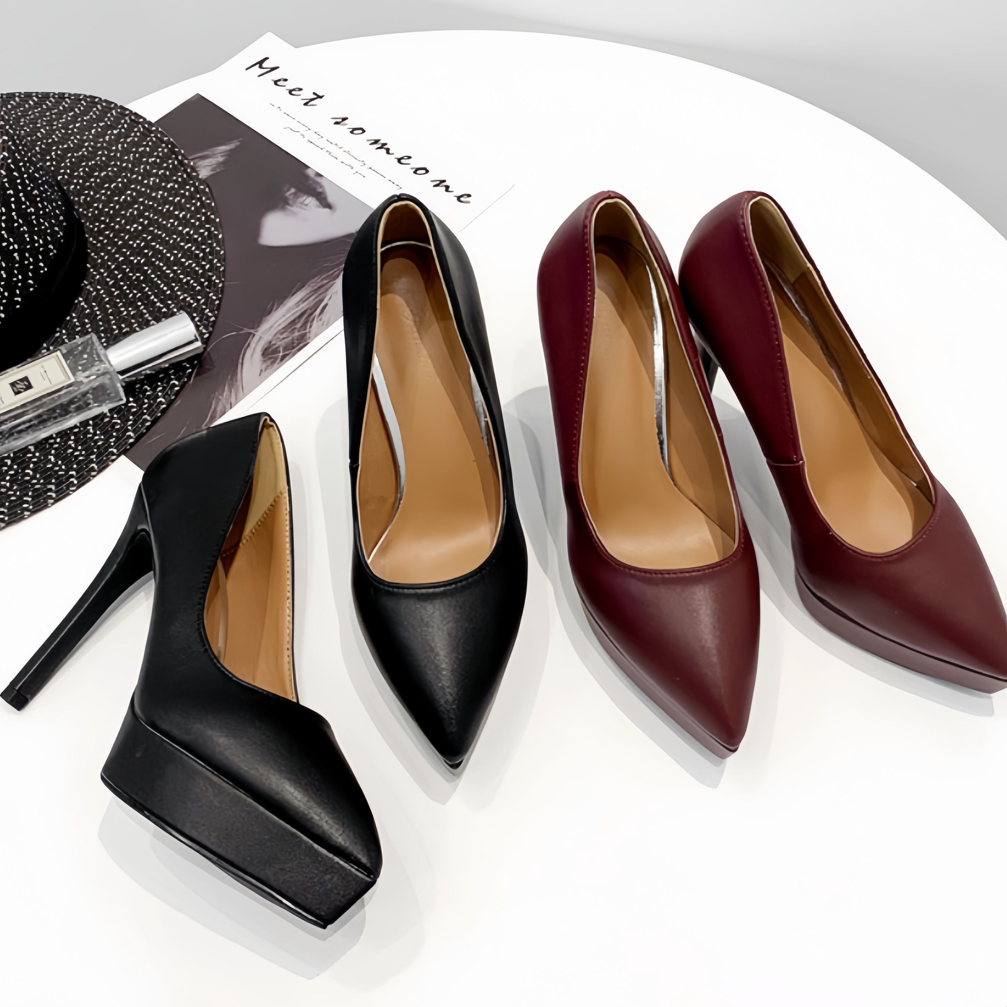 pointed toe high heels wholesale China supplier