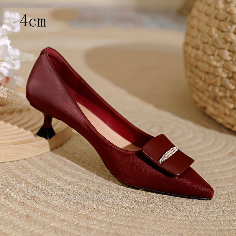 pointed toe high heels wholesale China supplier - view 2