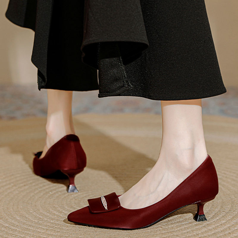pointed toe high heels wholesale China supplier - view 4