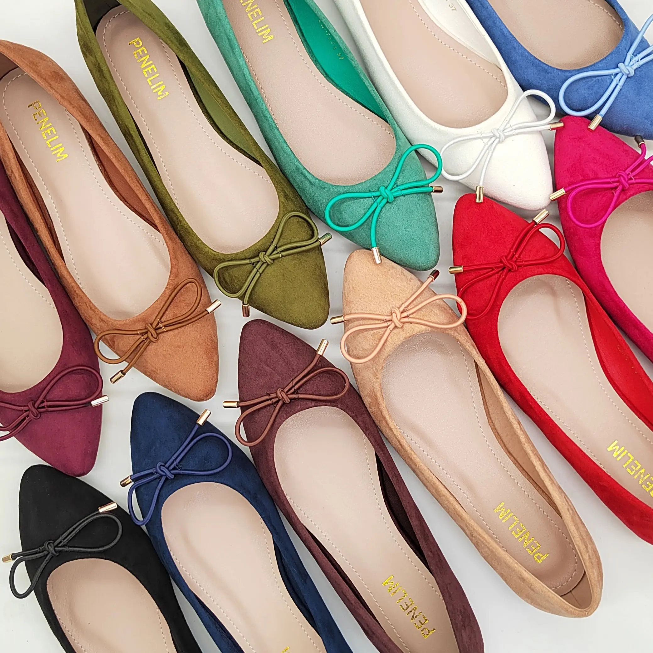 pointed toe flat shoes wholesale China supplier