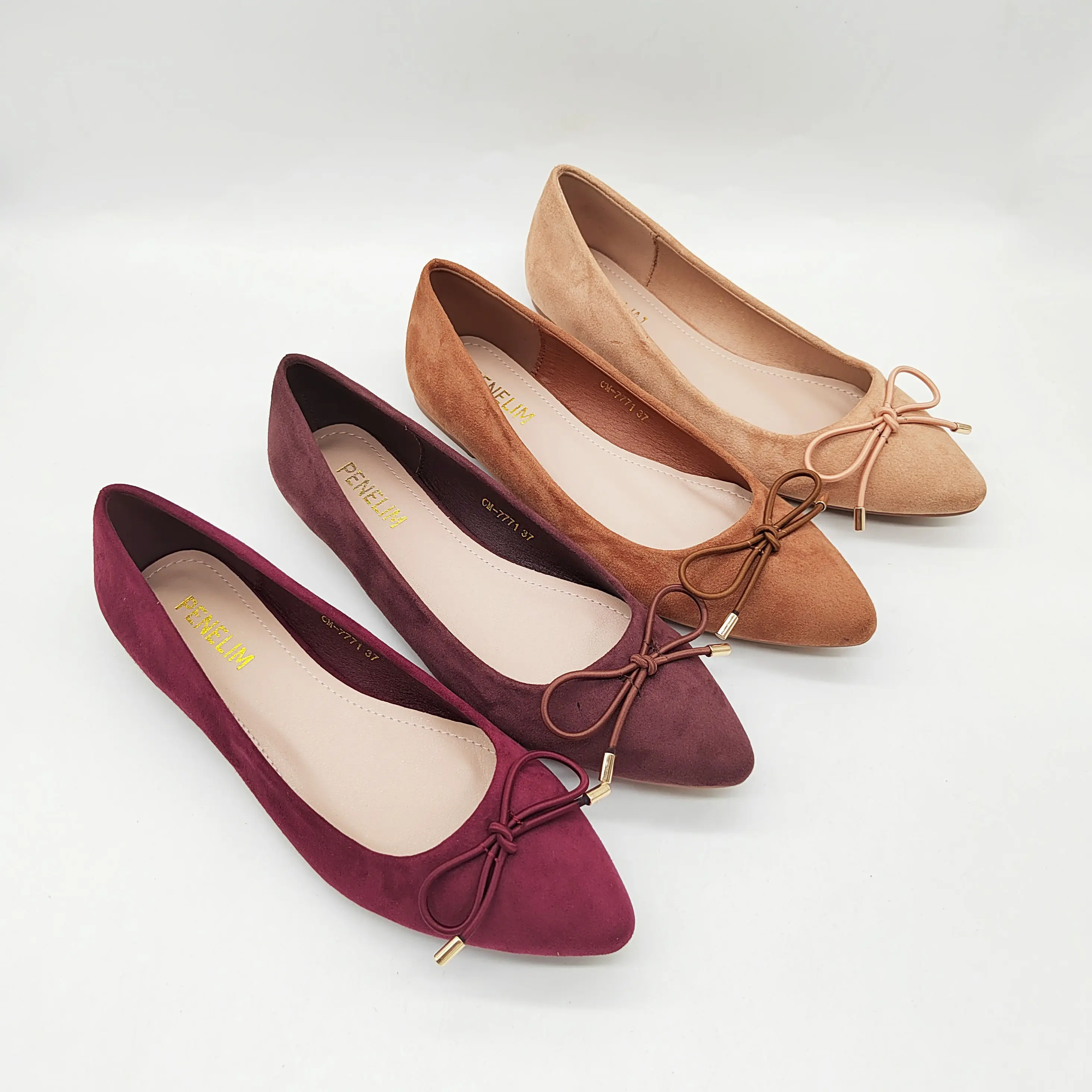 pointed toe flat shoes wholesale China supplier - view 2