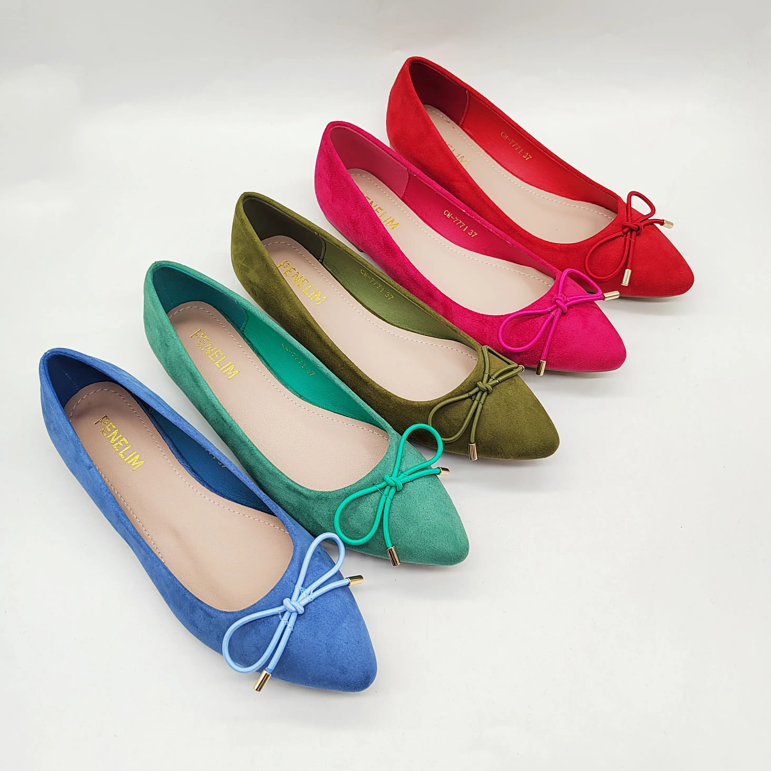 pointed toe flat shoes wholesale China supplier - view 3