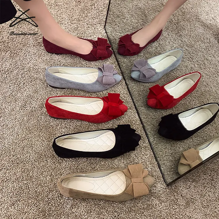 pointed toe flat shoes wholesale China supplier - view 2