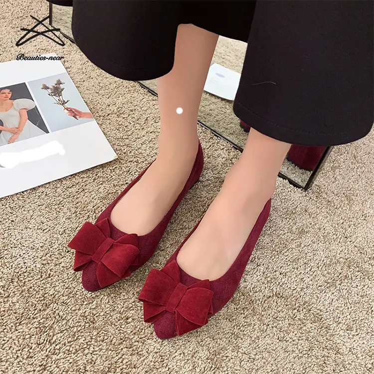 pointed toe flat shoes wholesale China supplier - view 5