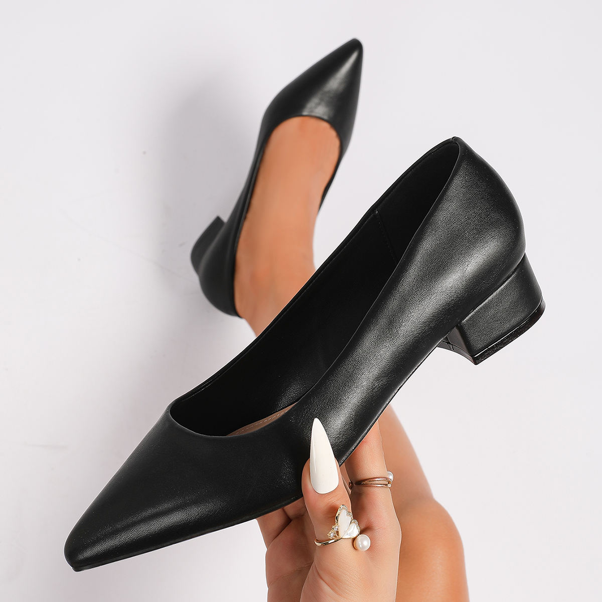 pointed toe flat shoes wholesale China supplier - view 4