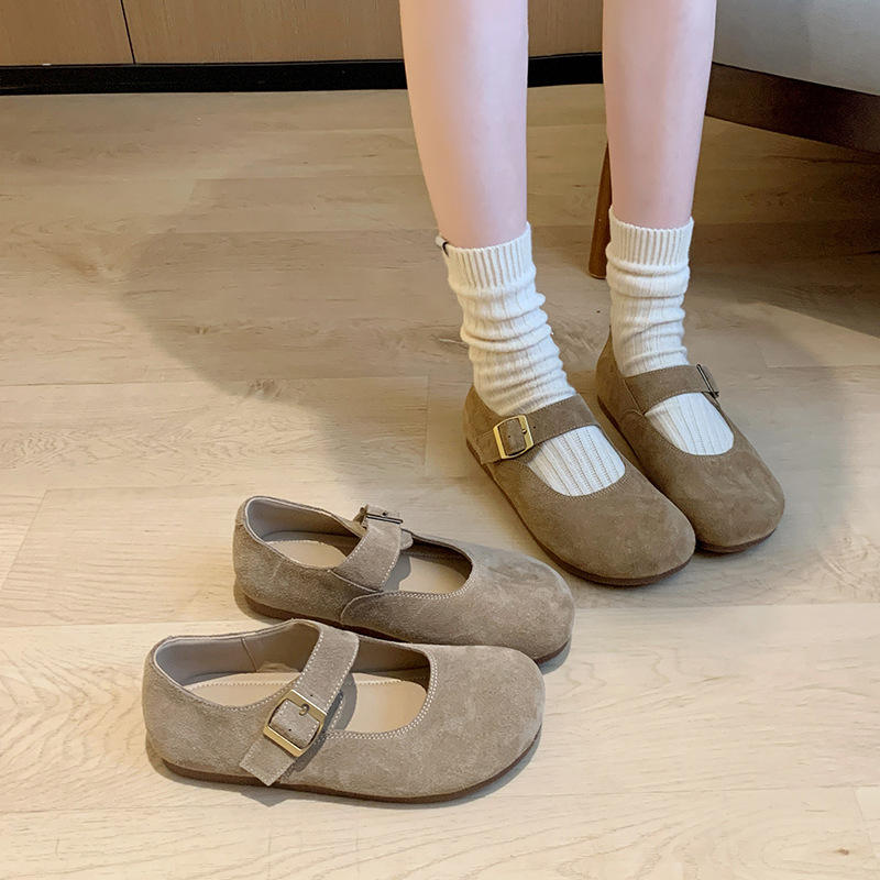 round toe flat shoes wholesale China supplier