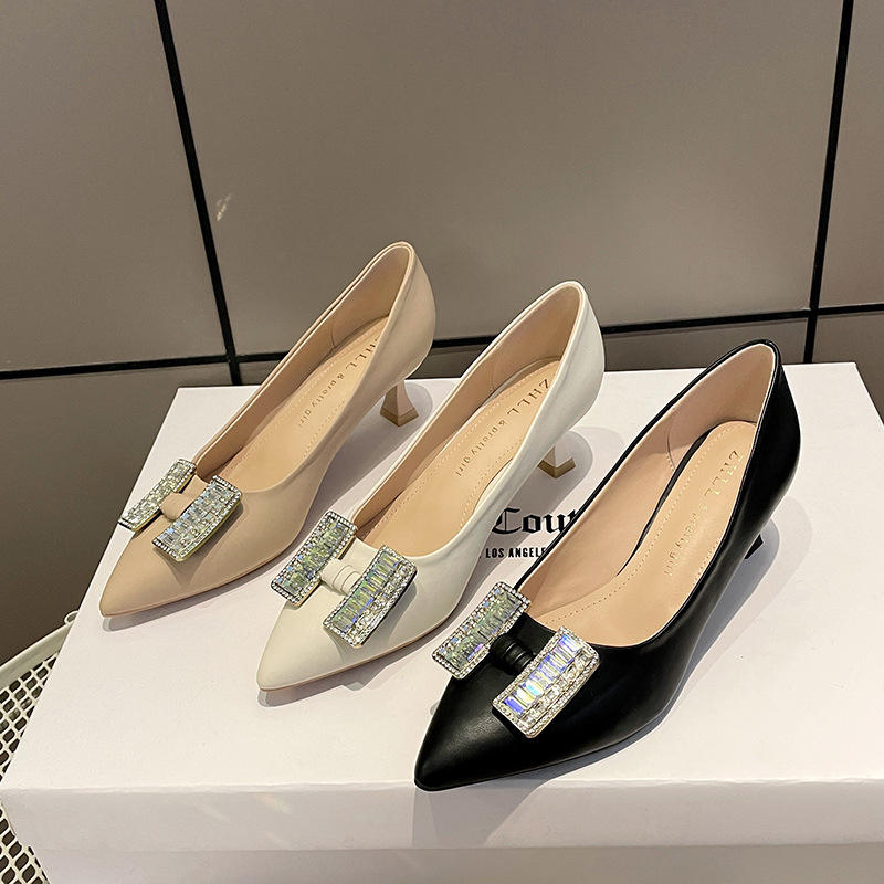 pointed toe high heels wholesale China supplier - view 3